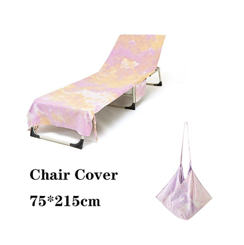 Beach chair cover tie dye - beach, tie-dye