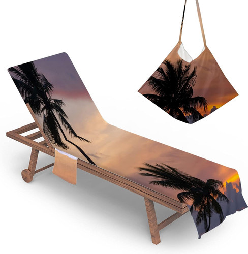 Sun lounger towels with - sun,