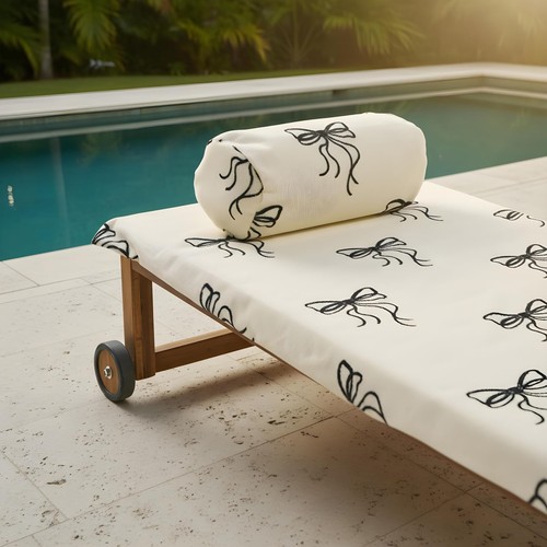 Ohs bow print - ohs, towels