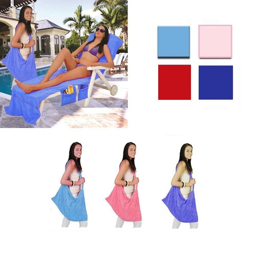 Beach chair cover microfiber - chair,