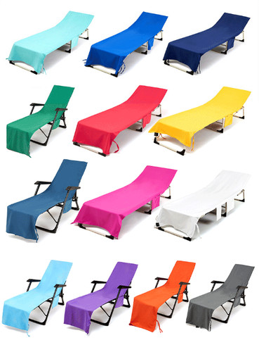 Beach chair cover microfiber - beach,